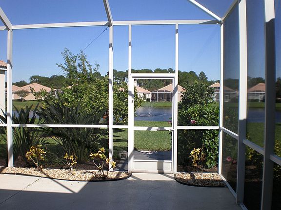 View from back patio