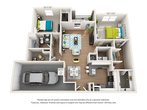 Floor plan Busbee