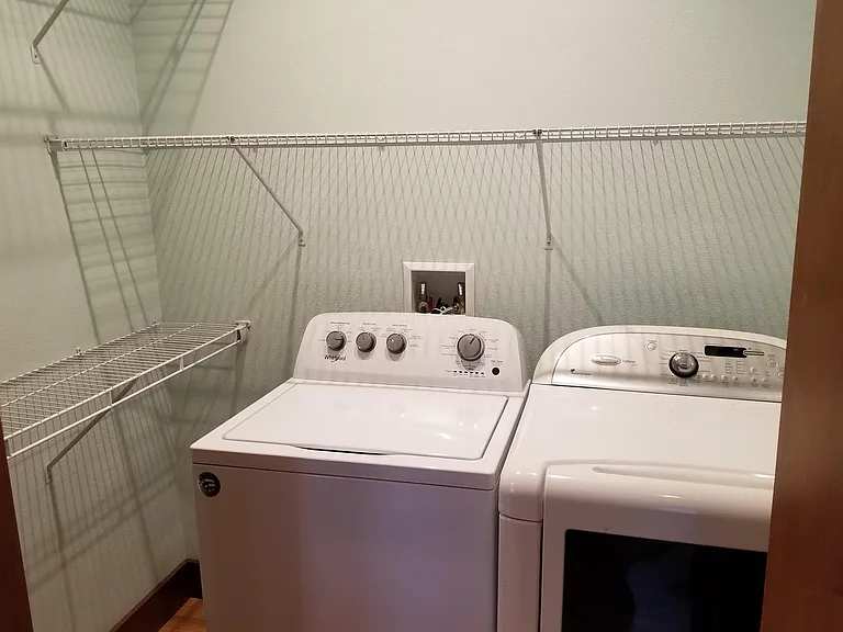 Laundry closet