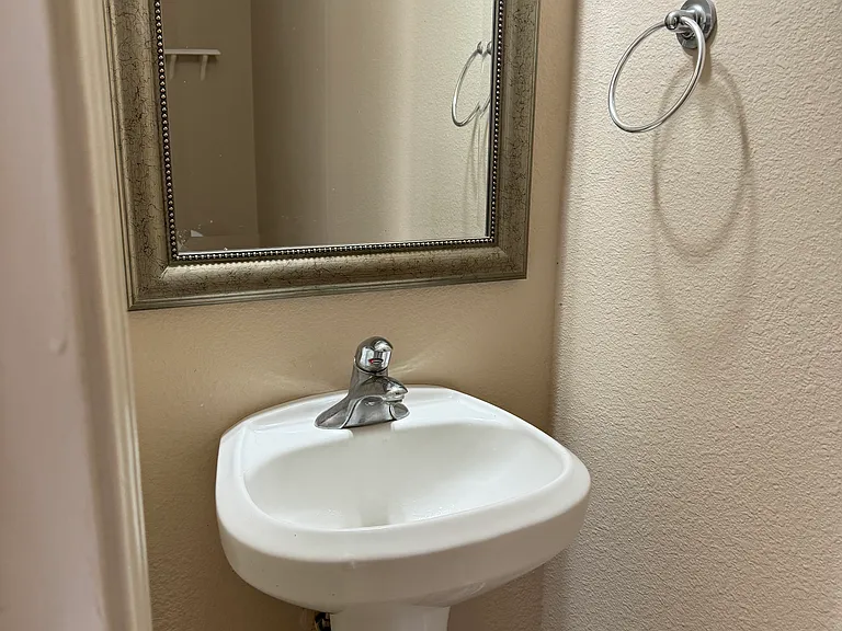 Half bath downstairs