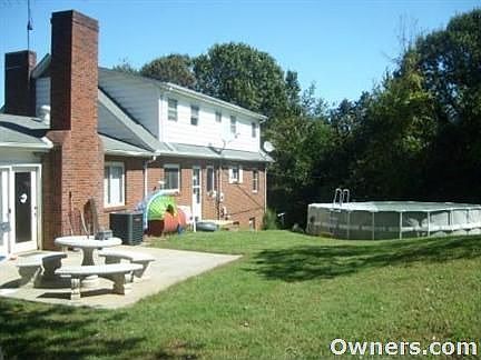 Back of house-removed the pool !