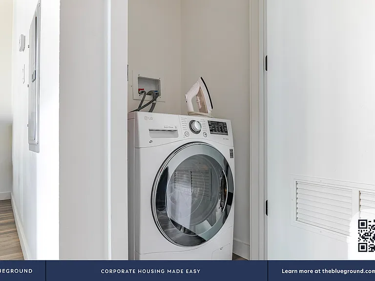 Washer in Apartment
