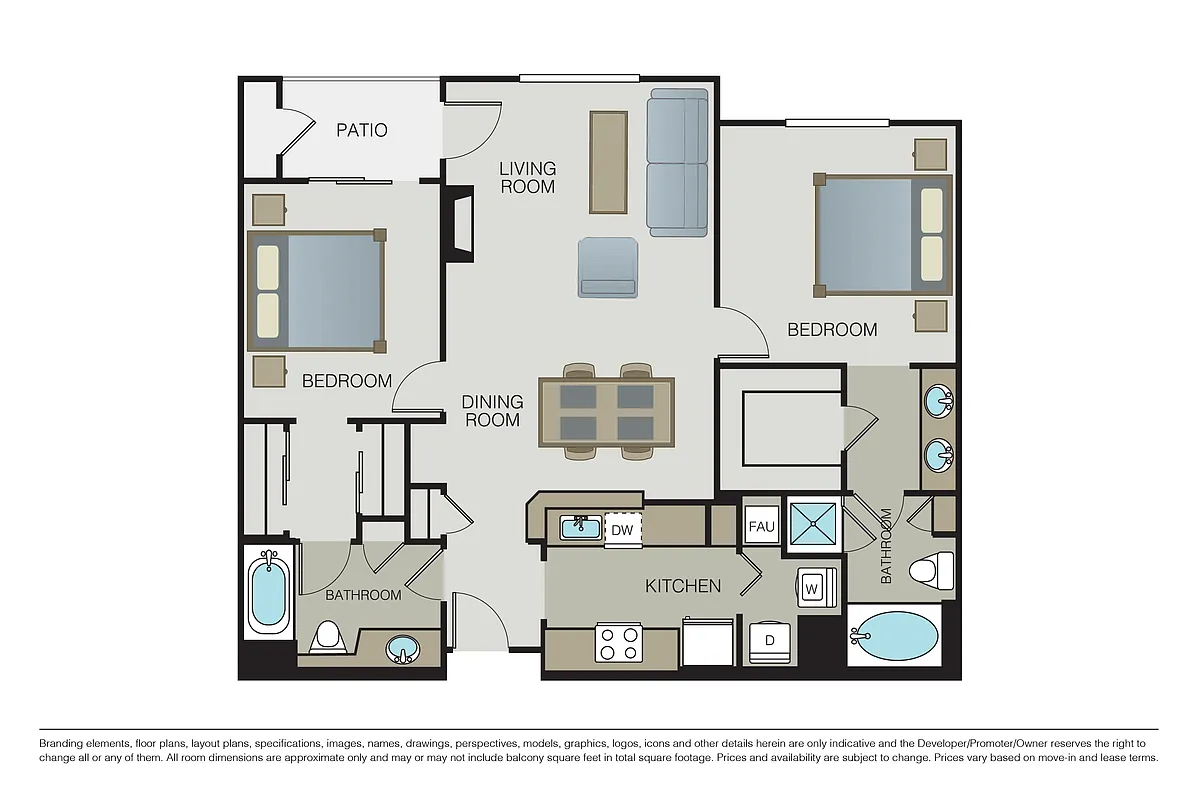 Floor plan Il Bari
