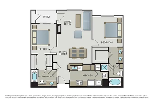 Floor plan Il Bari