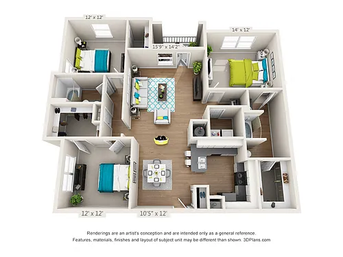 Floor plan Piedmont