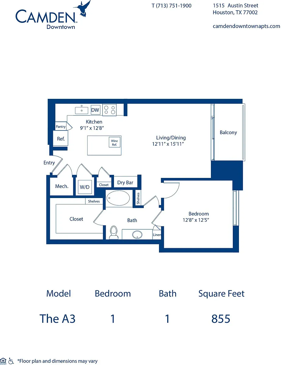 Floor plan The A3