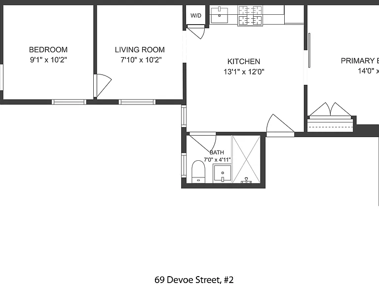 69 Devoe St #2 — Photo 2
