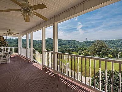 Front porch mountain vista