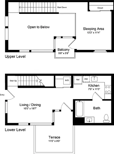 Floor plan Loft CTB
