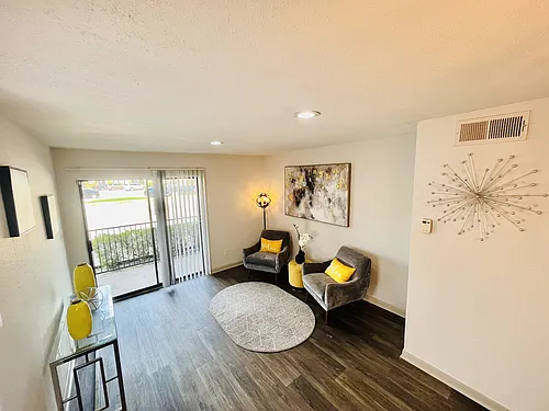 Floor plan 1 Bedroom 1 Bath - Upgraded