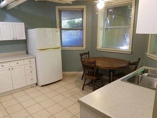 Fridge has been replaced since this photo was taken