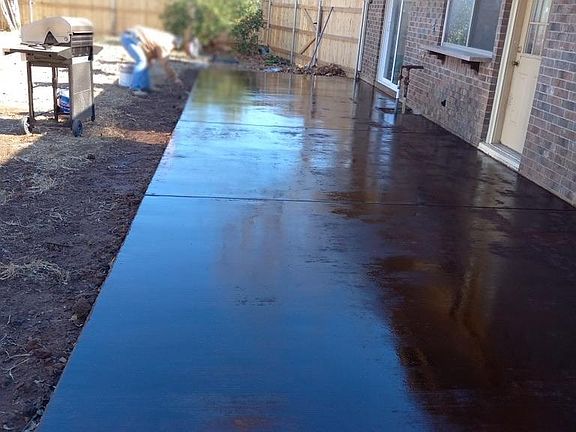 Back patio
