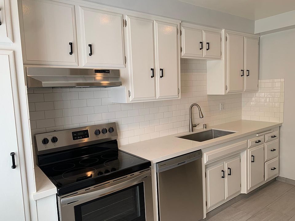 Brand new appliances - New counters, floors, sinks, hardware.