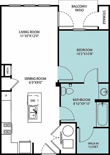 Floor plan A1