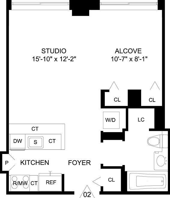 2nd image of 320 W 38th St APT 902