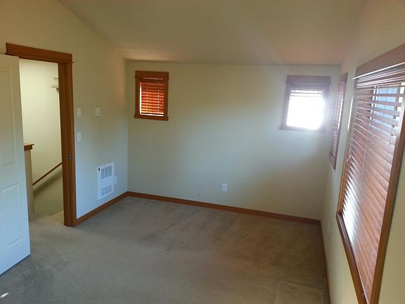 Well-lit master bedroom