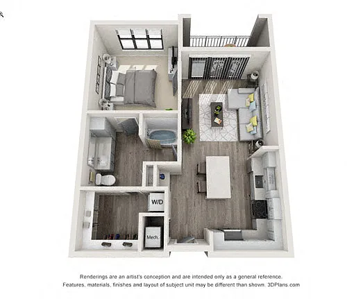 Floor plan Addison