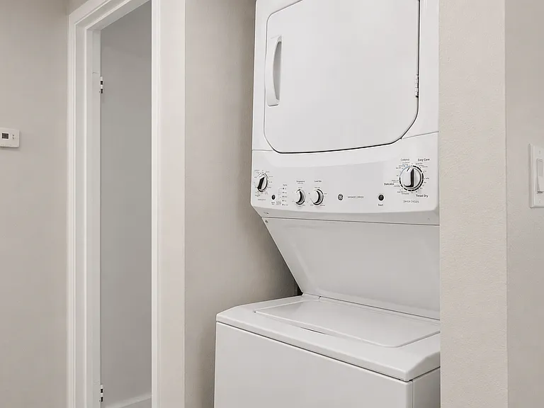 In-Unit Washer and Dryer at Hilltop View Apartments