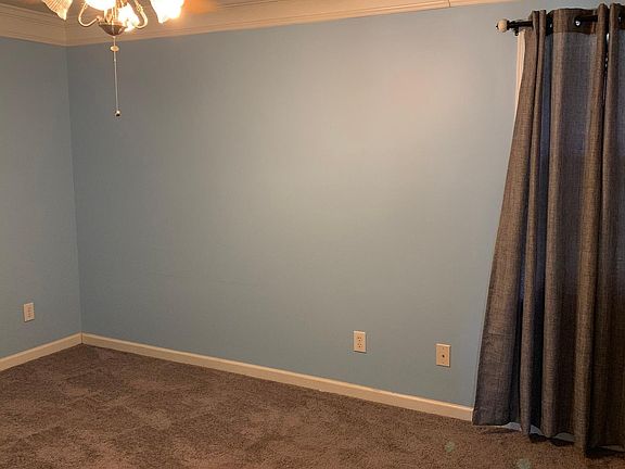 Master bedroom with full bathroom