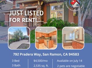 792 Pradera Way, San Ramon, CA 94583