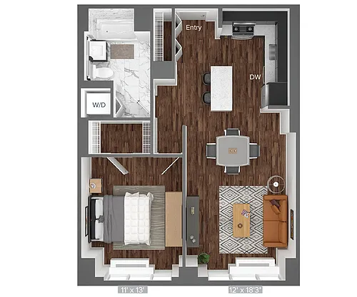 Floor plan A3-311-611-721sq
