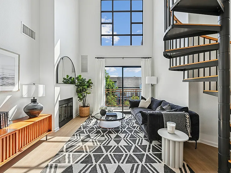 Breathtaking living spaces with bright, airy windows