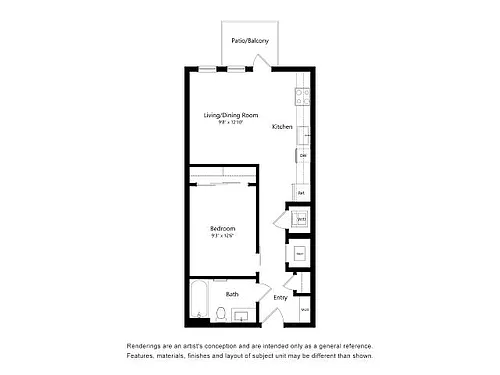 Floor plan Urban-B4