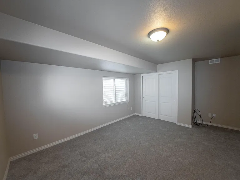 One basement BR about 12'x15'