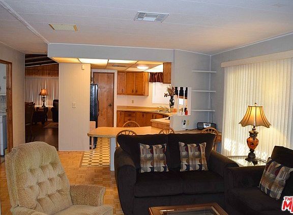 Living room towards kitchen