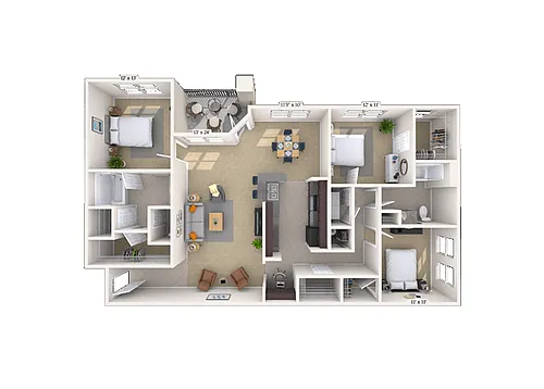 Floor plan Manhattan