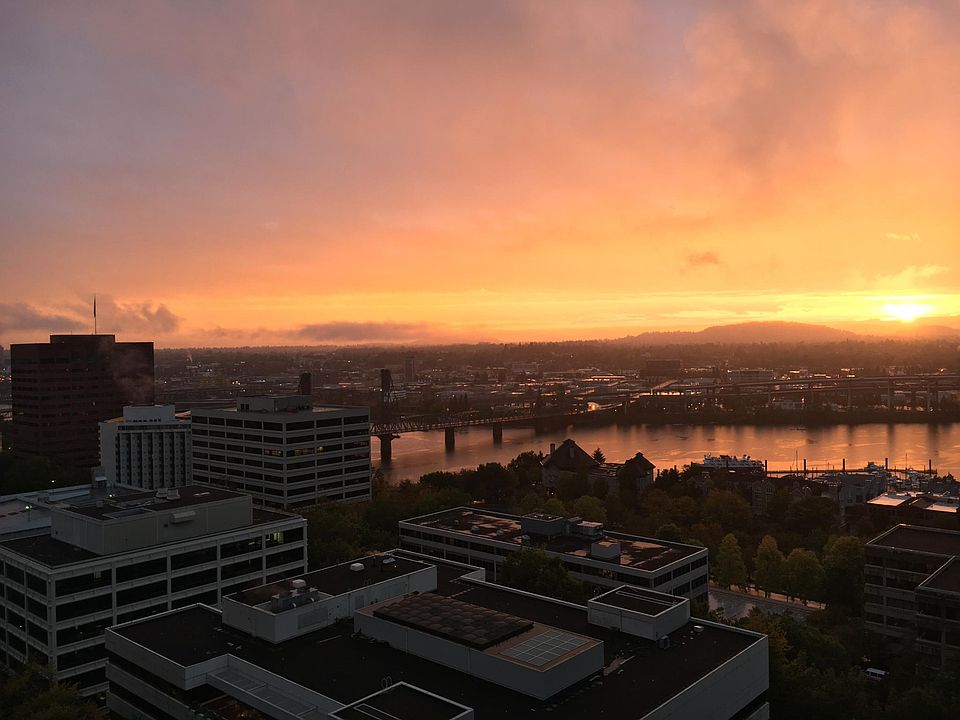 view in the morning from the condo