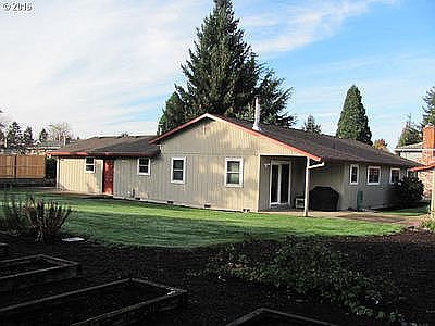 Rear corner from NE