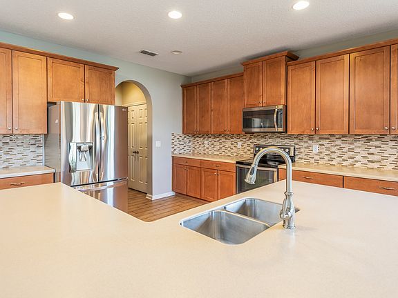 Kitchen has two pantries 