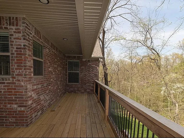Main level back patio