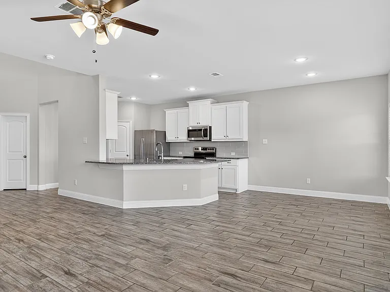 Kitchen and Dining Area from Great Room
