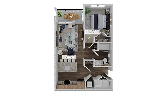 Floor plan The Switchman (A1)