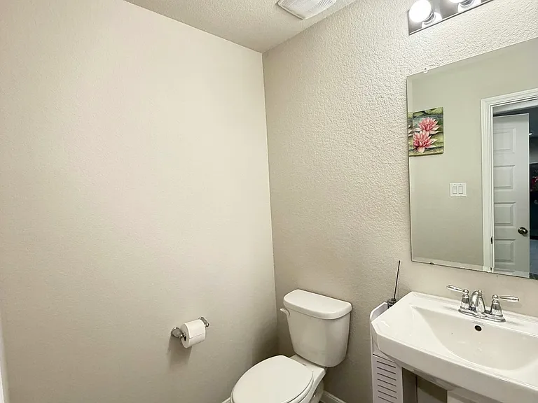 Half bath downstairs