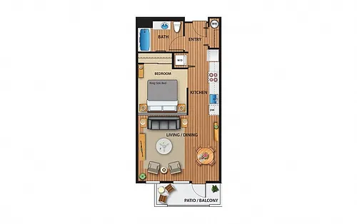 Floor plan Wave