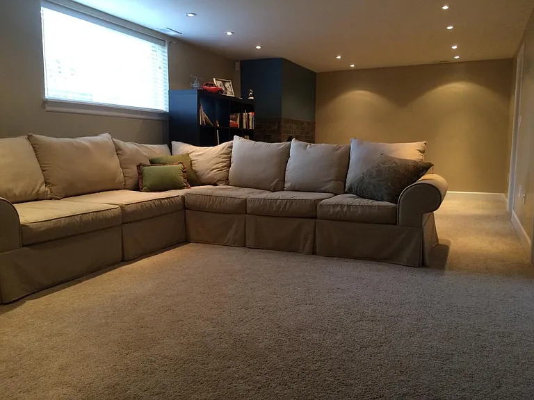 Downstairs family room