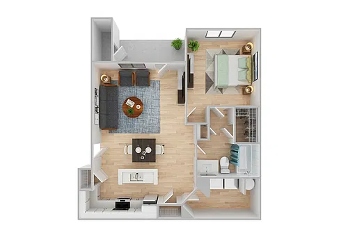 Floor plan Chestnut | Renovated
