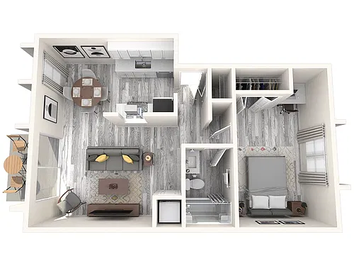 Floor plan A1R
