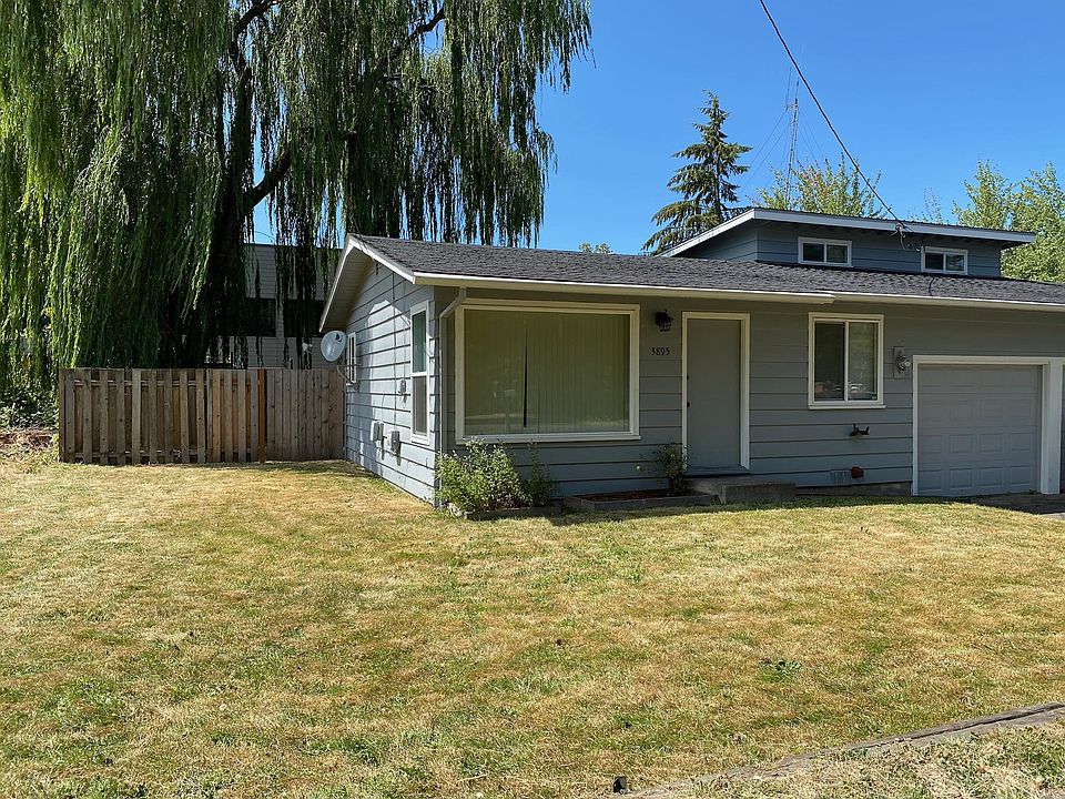 Front Yard with Attached Garage Creek and Park 2 houses away