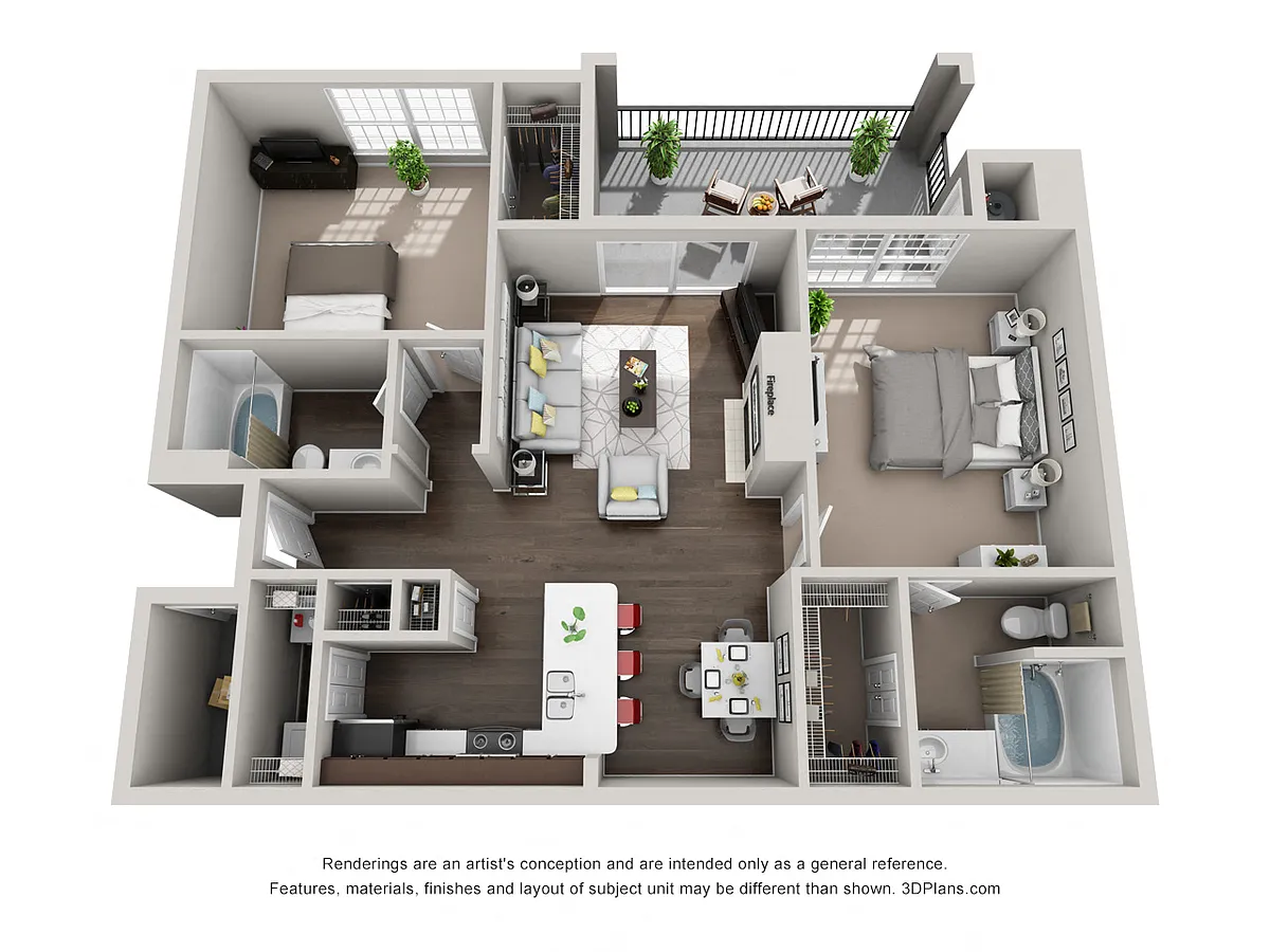 Floor plan B1