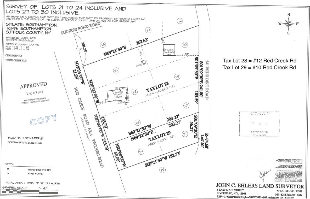 10 Red Creek Rd, Hampton Bays, NY 11946 Out East