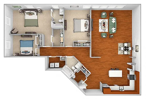 Floor plan C1