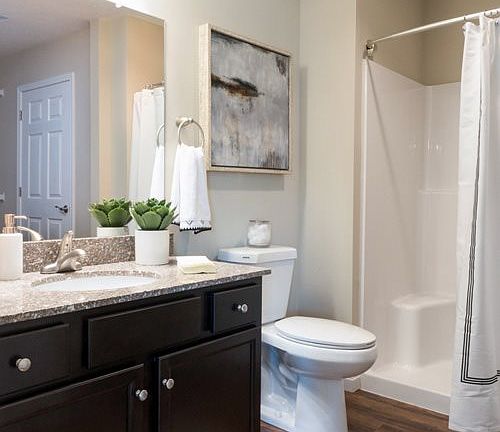 Spacious Guest Bathroom