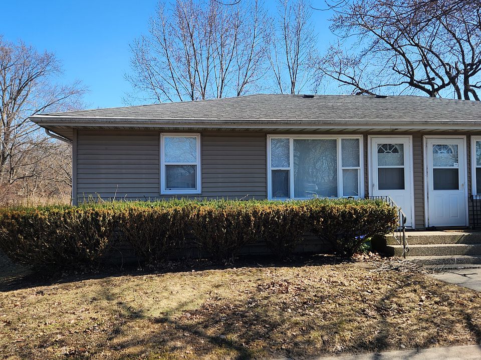 Exterior, unit is on the left.