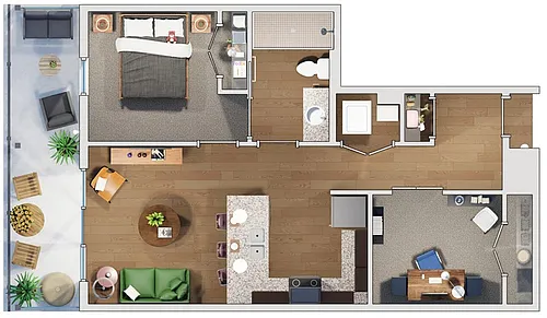 Floor plan B3