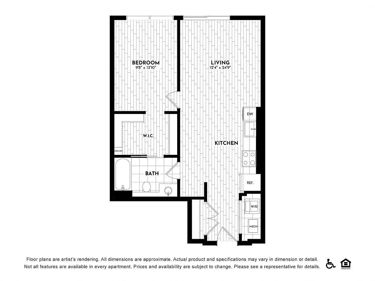 Floor plan Flat 210