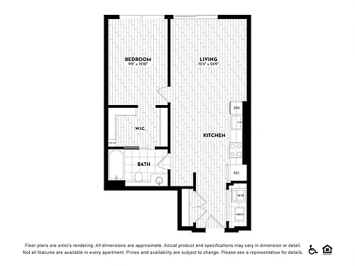 Floor plan Flat 210